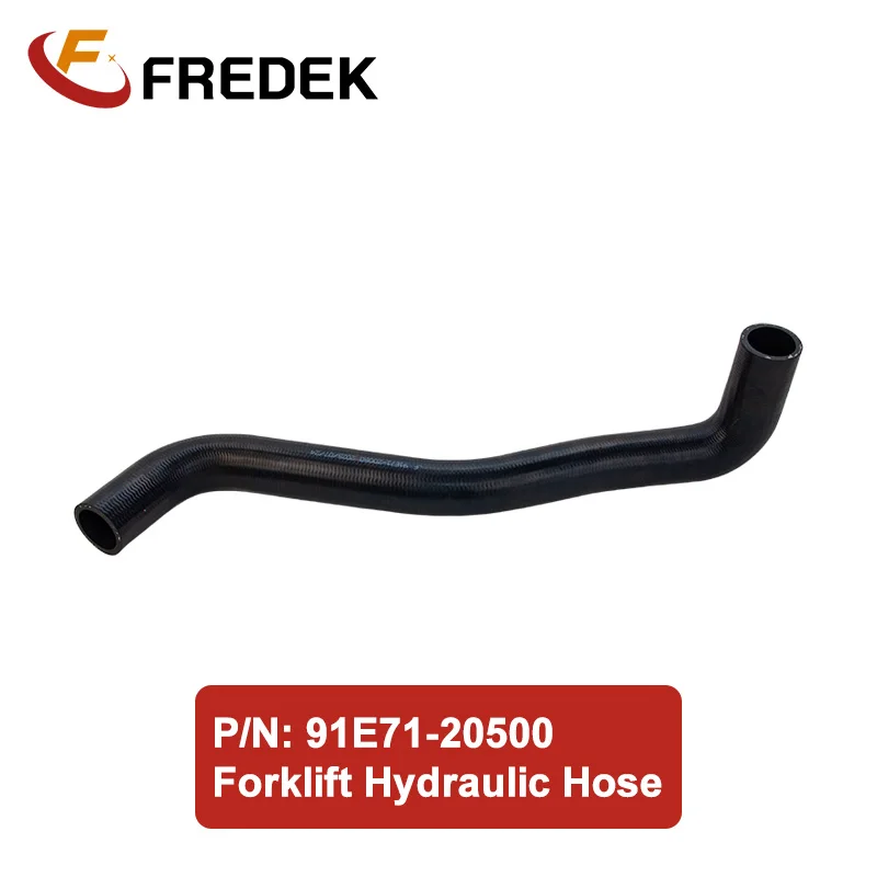 Forklift Upper Radiator Inlet Hose Parts 16511-23340-71 16511-23621-71 Formed Coolant Hose for Toyota 4Y Engine 6-8FG20~30
