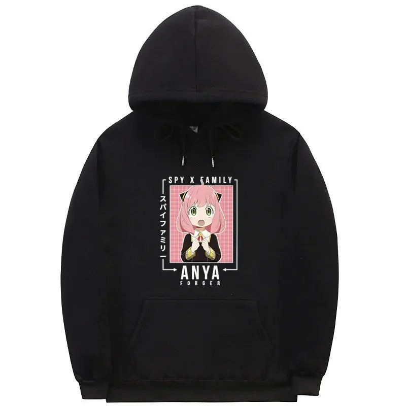 Spy X Family Anime Printed Women's Hoodie Fashion Sports Urban Street Clothing Simple Creative Loose Youth Popular Leisure