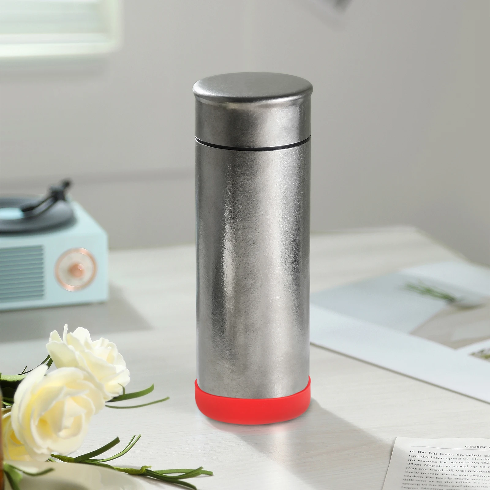 

10Pcs Insulated Bottle Bottom Protector Silicone Non-Slip Cup Cover Reusable Heat Resistant Glass Jar Sleeve for Home Office Car