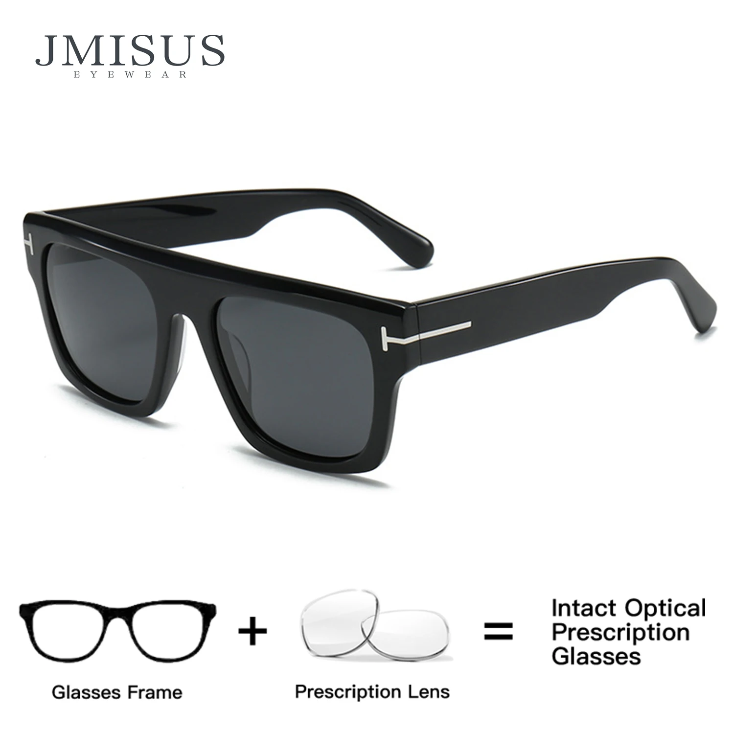 

JMISUS модные квадратные солнцезащитные очки ручной работы из ацетата для женщин и мужчин, оптические солнцезащитные очки с защитой от ультрафиолета, оттенки