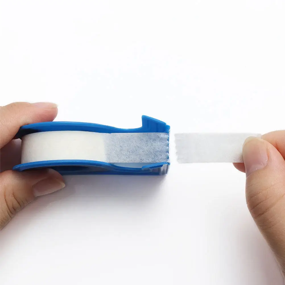 5Pcs Eyelash Cutting Tool Grafting Tape Dispenser Premium Plastic Roller Cutter Easy Fast Tape Separation Compact Lightweight