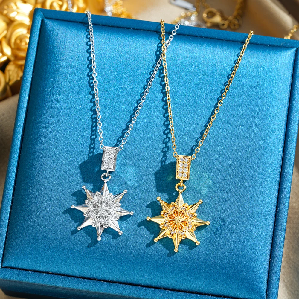 

Женское колье Star из титановой стали, нишевый дизайн, простая, модная, универсальная и элегантная цепочка на ключицу