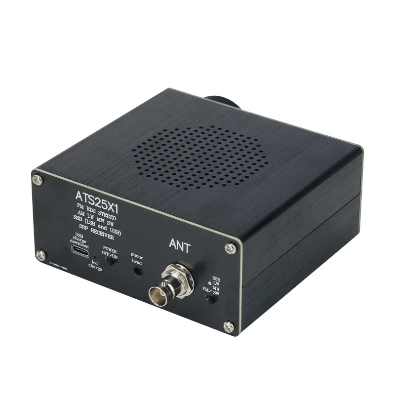 

ATS-25 Si4732 All Band Radio Receiver FM RDS AM LW MW SW SSB DSP Receiver with 2.4" Touch Screen