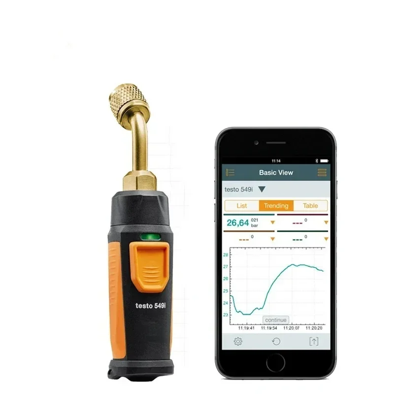 Text 549I Wireless Pressure Differential Meter Pipe Empty