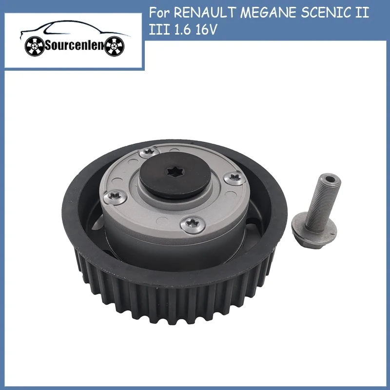 

Camshaft Dephaser Pulley for RENAULT MEGANE SCENIC II III 1.6 16V 7701478505