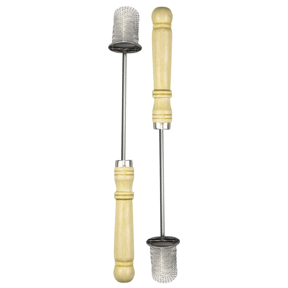

2pcs Cupping Igniter Fire Rod Tool Cotton Metal Massage Long Handle Non Conductor Heat Protective Back Massager Relaxation
