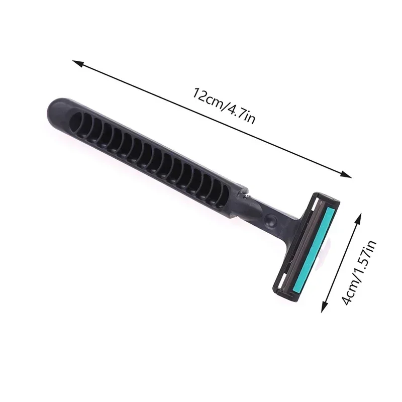 남성용 수동 면도기, 2 레이어 면도기, 면도날 30 개 포함, 여성 제모 면도기, 1PC