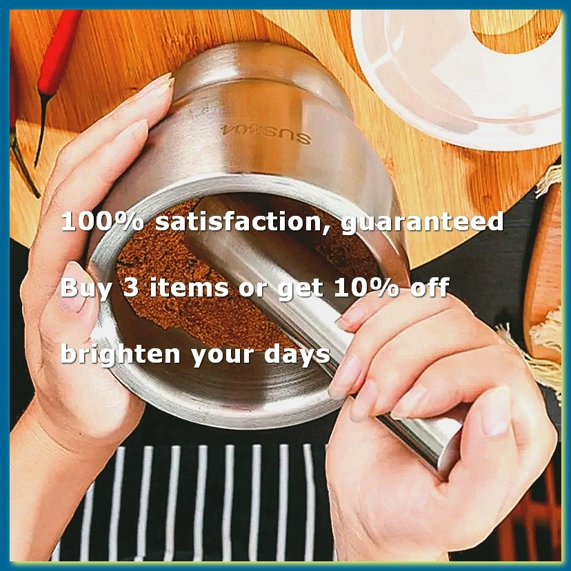 304 Stainless Steel Masher Solid Garlic Masher Household Grinding Masher Garlic Masher Garlic Mortar Grinding Bowl A