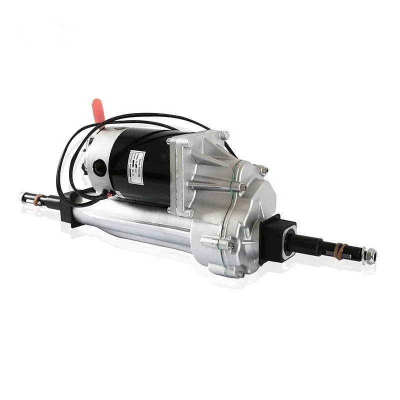Modern design 1000W Material handling tools mower transaxle double rear axle tricycle electric trolley axle