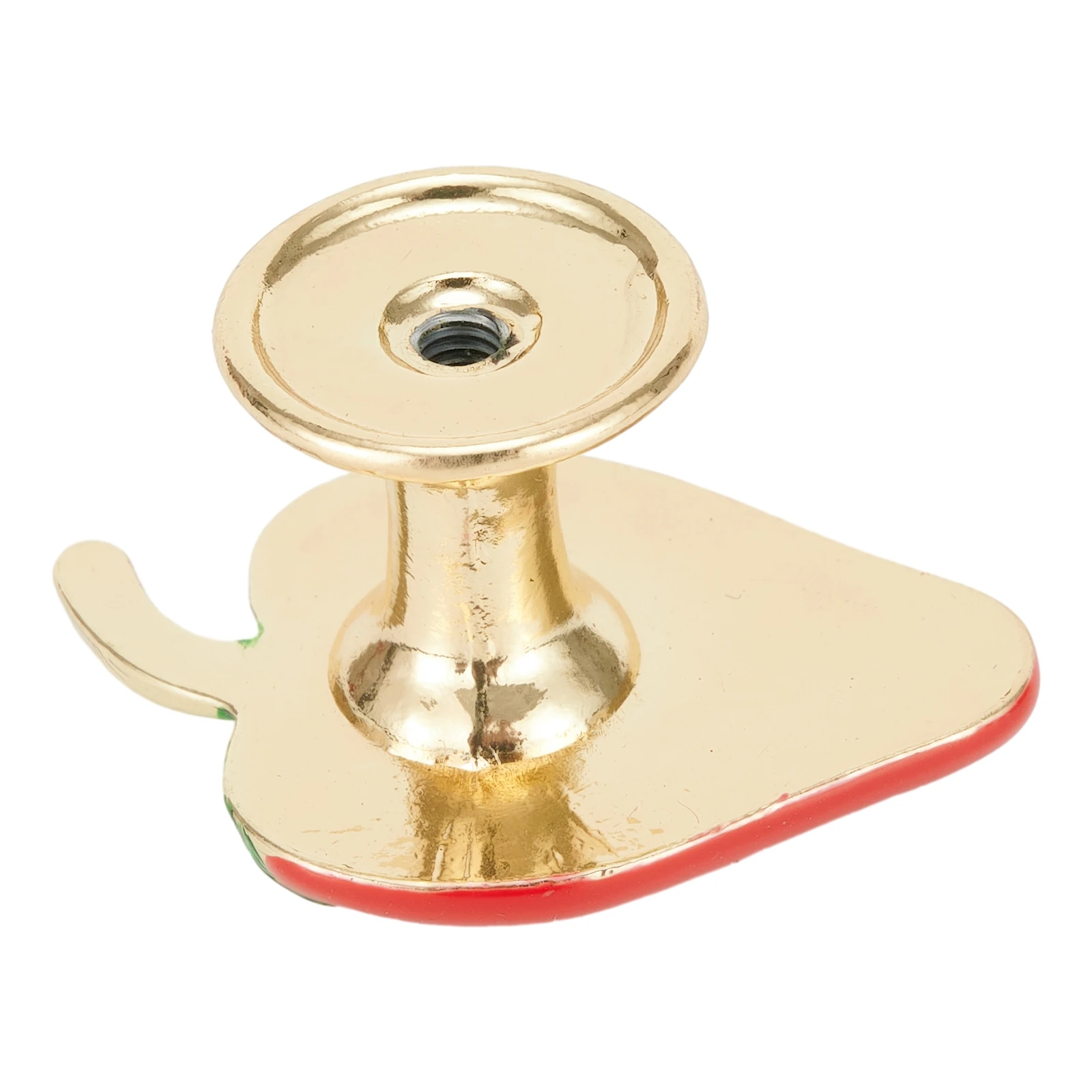 Strawberry Decor Drawer Knobs Desk Drawers Zinc Alloy Furniture Doors Furniture Knobs Red Lovely Practical Strawberry