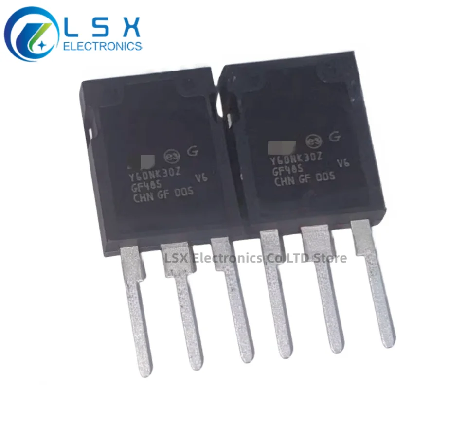 New Original 2PCS/Lot STY60NK30Z Y60NK30Z Y60NK30 OR STY60NA20 Y60NA20 Max247 60A 300V Power MOSFET Transistor