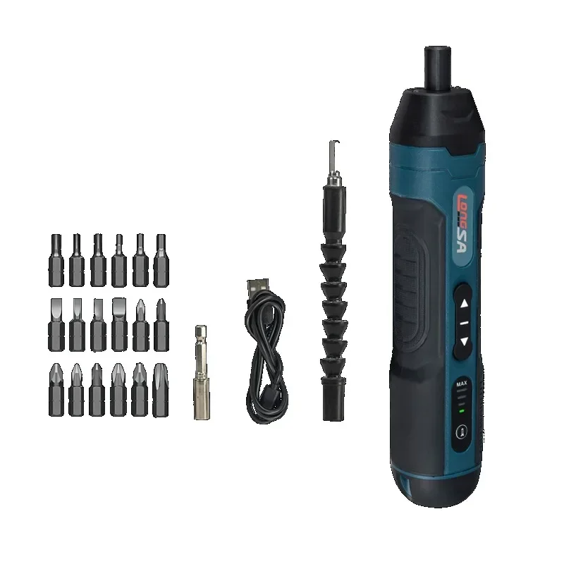 New Electric Screwdriver Wireless with Torque Adjustment Multi-function Small Rechargeable Household Portable Power Tool