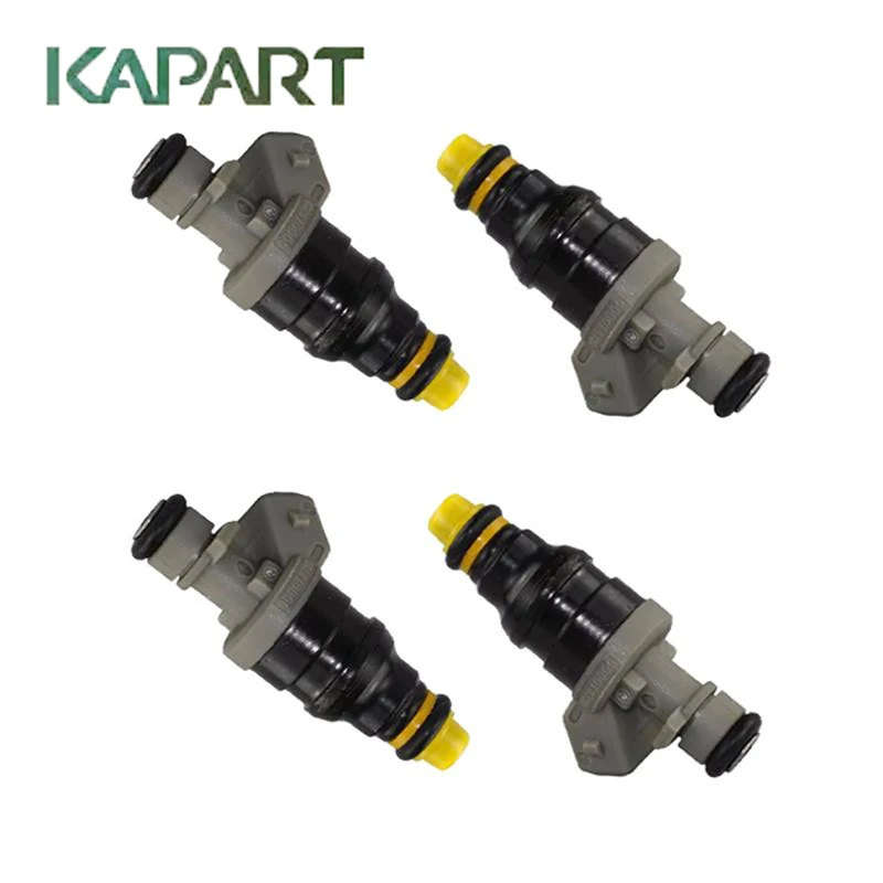 New 4pcs 0280155209 Fuel Injector fit For Mercedes Benz C280 C36 E320 SL320 300CE 300TE 2.8L 3.2L 3.6L 1993 0000787323