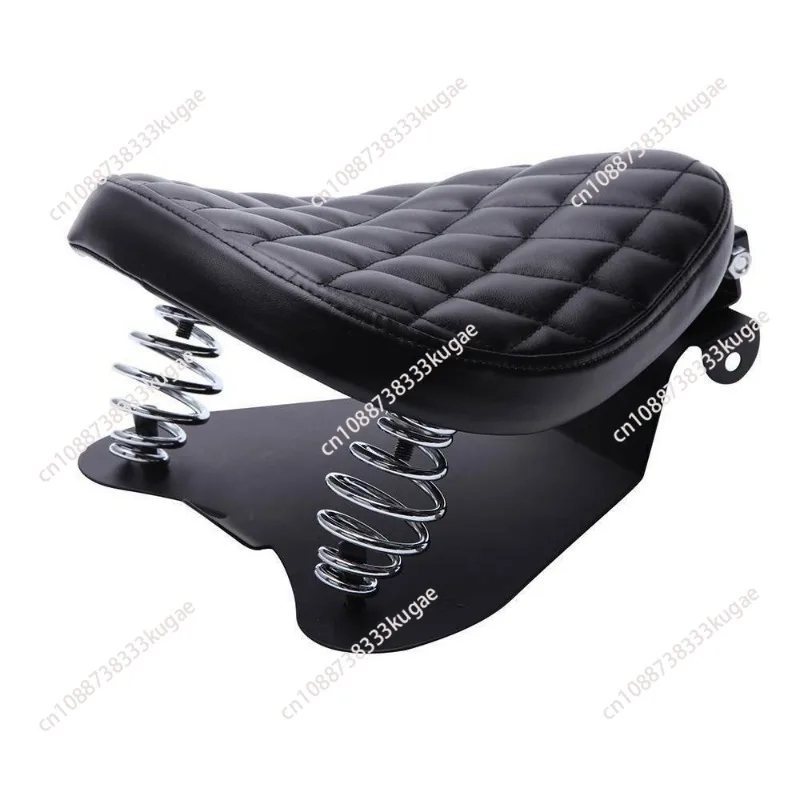 Retro modified seat cushion, motorcycle seat cushion, motorcycle spring saddle leather seat bag