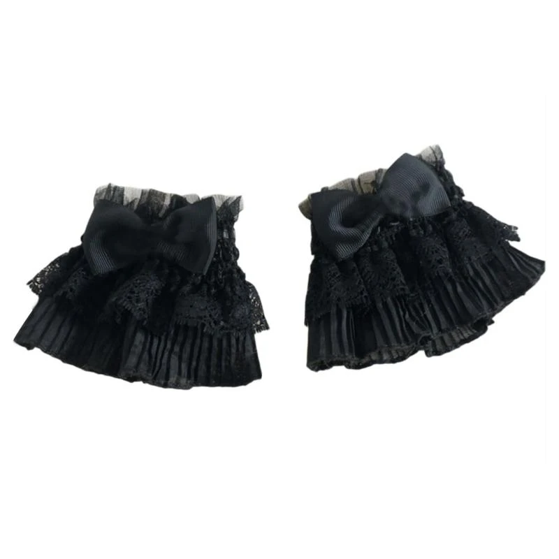 Dames trui mouwen pols mouwen uitgebreide polsmanchemen kanten mouwen y166