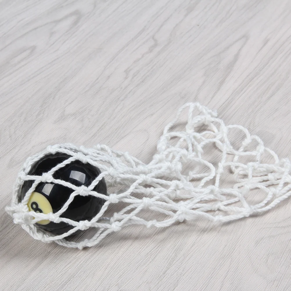 

6Pcs Pool Snooker Table Pockets Replacement Set Premium Quality Cotton Nets for Billiard Table Repair Fits Standard Sizes