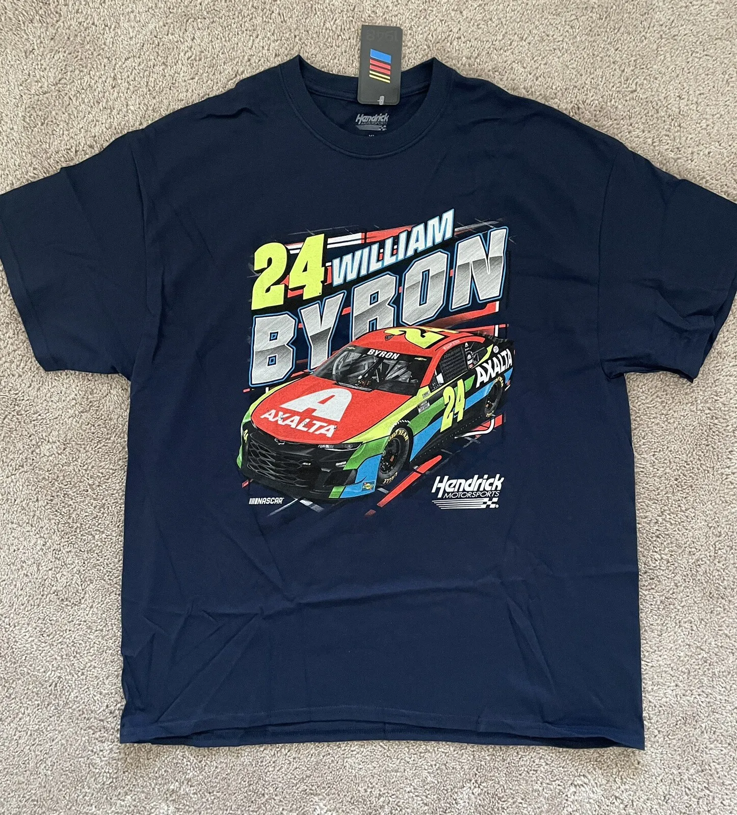 Camiseta William Byron - Axalta # 24 - Hendrick Motorsports - TALLA: GRANDE