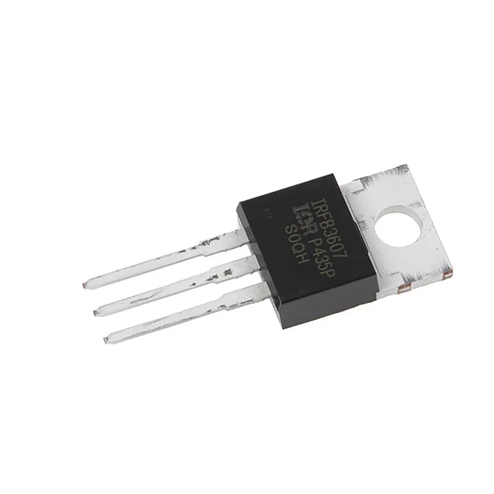 10PCS IRFB3607PBF Marking IRFB3607 TO-220AB-3 75V 80A 140W 9mΩ@10V 9mohms N-channel NEW Original Field-Effect Transistor MOSFETs