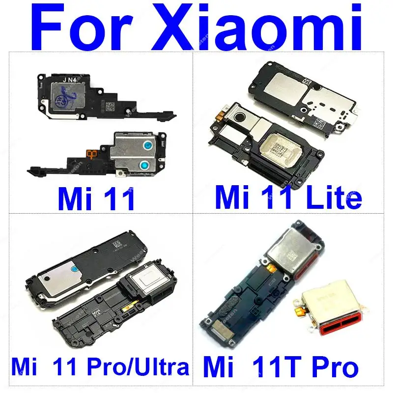 Głośnik brzęczyka do Xiaomi Mi 11 Lite Mi 11 Pro Ultra Mi 11T 11i 11X Pro 4G 5G Głośnik brzęczyka Elastyczny kabel