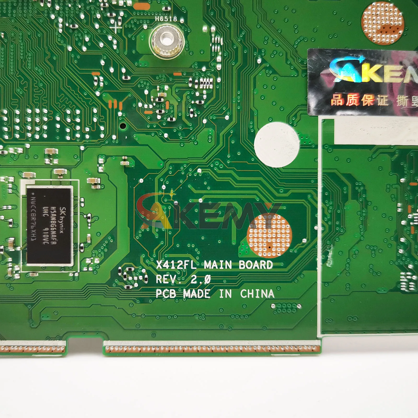 X412FL اللوحة الأم للكمبيوتر المحمول ASUS X412F X412FLC Y4200U V4000U V4000F X412FLG X412FAC R424F X412FJC اللوحة الرئيسية مع وحدة المعالجة المركزية I3 I5 I7