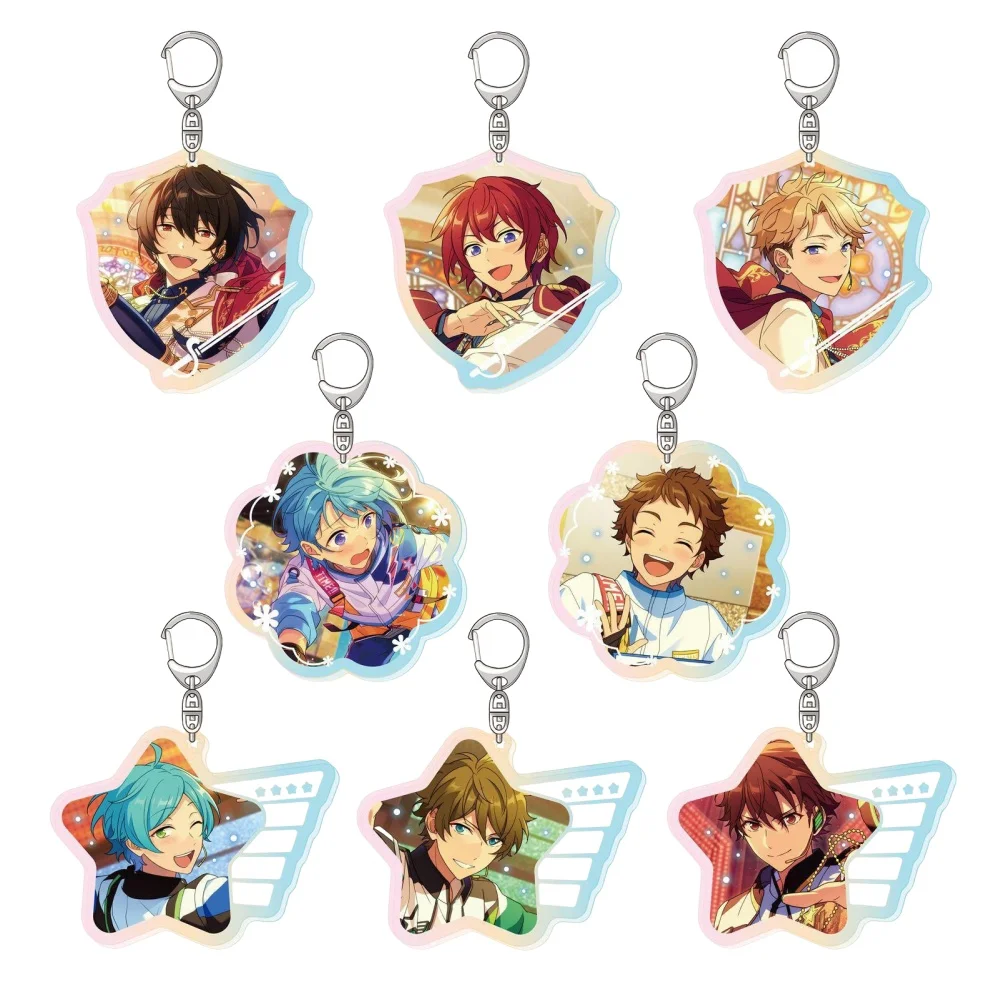 Anime Peripheral Store Ensemble Stars!!Shu Itsuki Brand New! Acrylic HD Figure Keychain Pendant Decor Fans Charm Gifts About 6cm