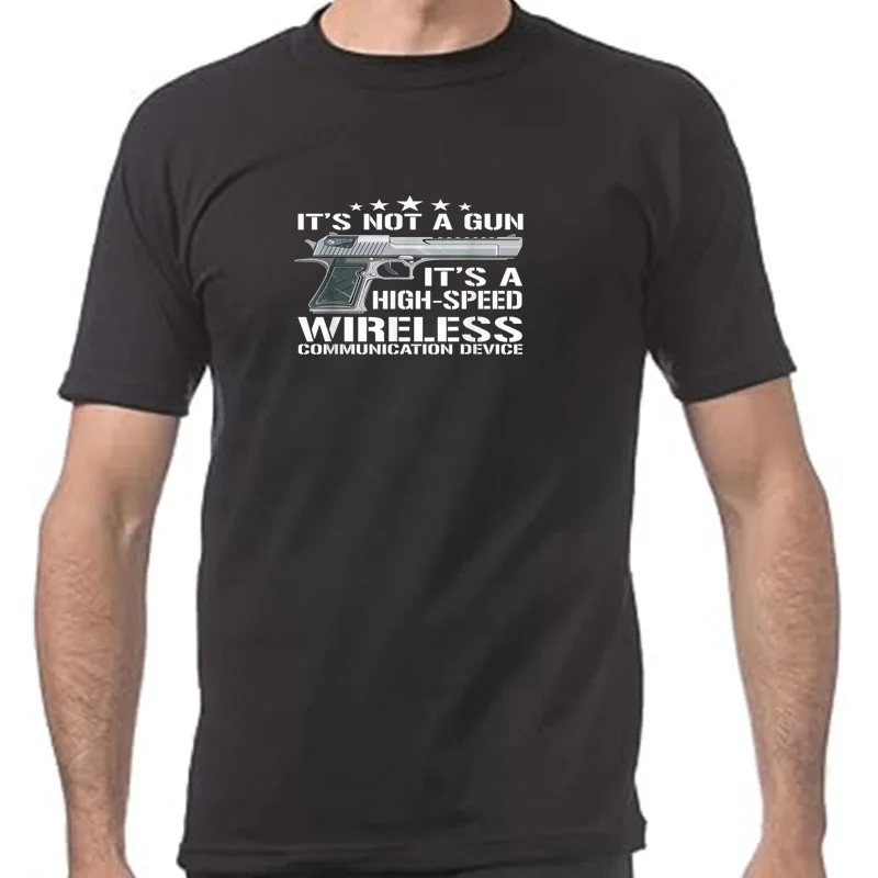 

Its Not A Gun Meme Funny Its Not A Gun T-Shirt Tshirts for Men Unique Tops & Tees Rife Casual Cotton