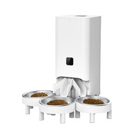 7L Smart Pet Feeder with App Connection Timing Quantification Features Multiple Models for Feeding Multiple Cats Dogs Automatic