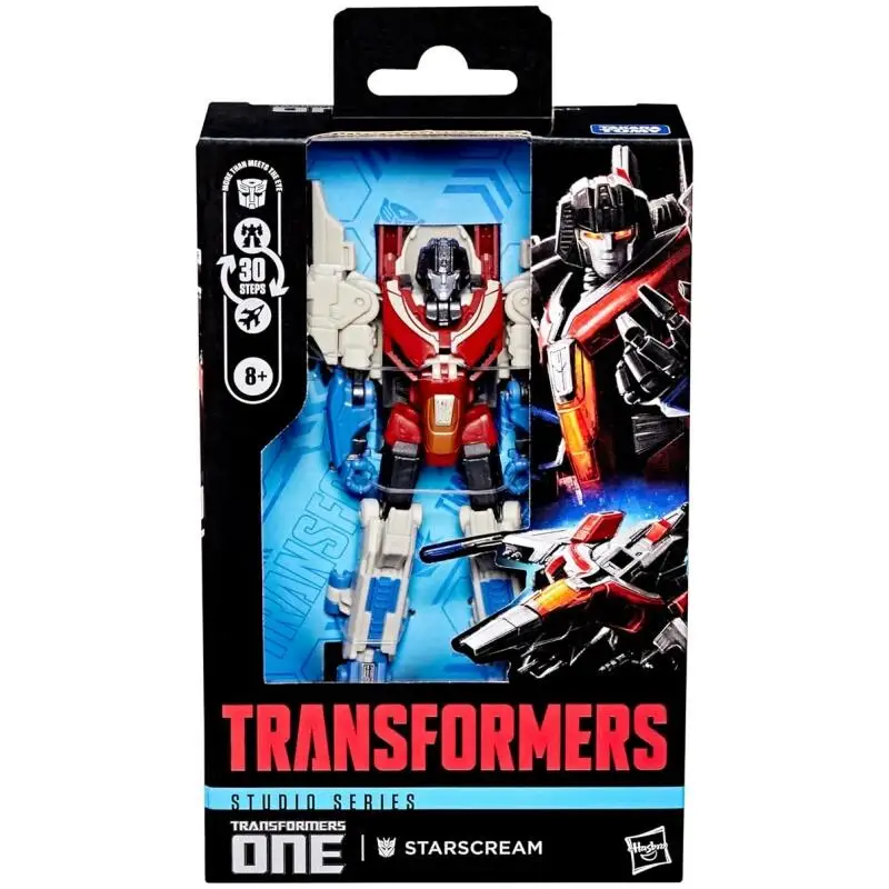 Transformers Studio Series ONE Starscream Deluxe Class 4,5-inch converterende actiefiguur Robotspeelgoed Cadeau