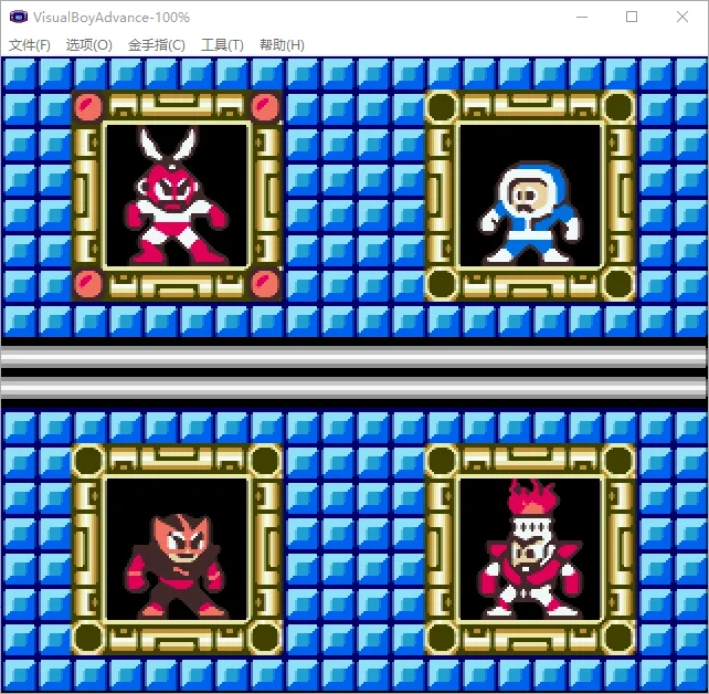 8bit COLOR game card : MEGA MAN DX ( USA Color Version!! )