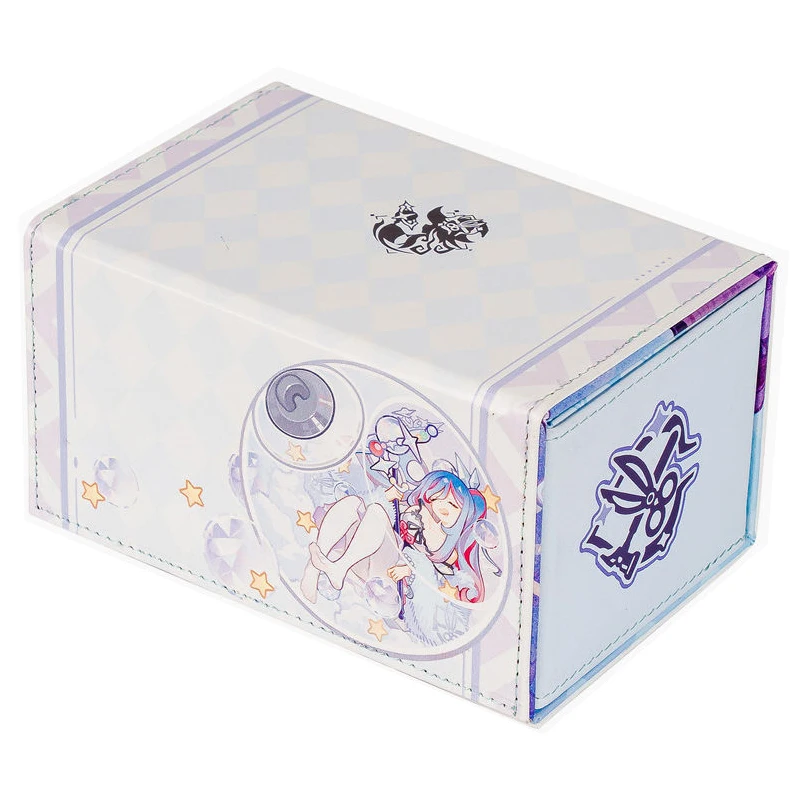Diy Yu-Gi-Oh! Sky Striker Ace Traptrix Mantis Card Storage Box Ygo Witchcrafter Madame High-End Leather Card Storage Box Gift