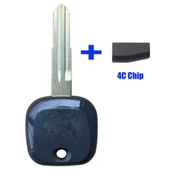 Guscio chiave Transponder di ricambio per Daihatsu Charade Copen Cuore Feroza Materia Serion Terios YRV Trevis 4C 4 d67 Chip