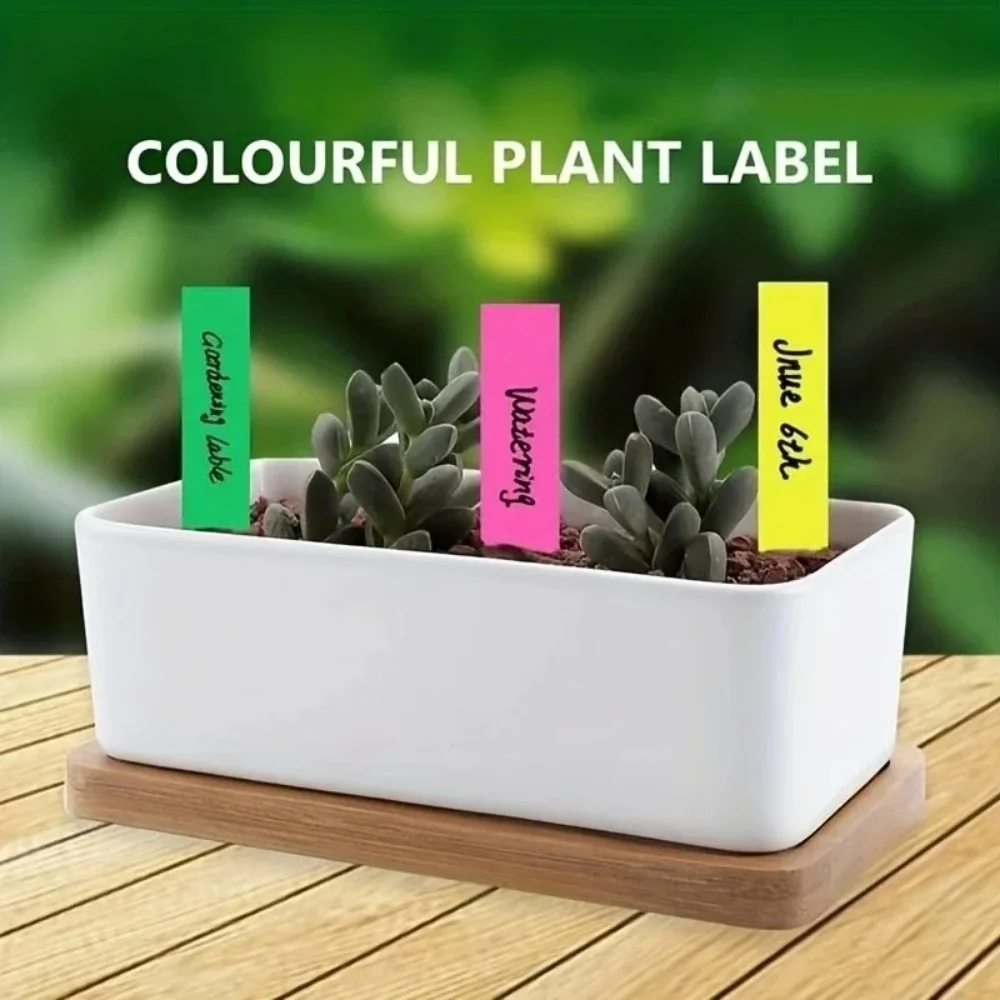 100pcs Plant Labels Garden Plant Markers Waterproof Card for Agricultural Flowers and Gardening DIY Label Tool Plant Accessories