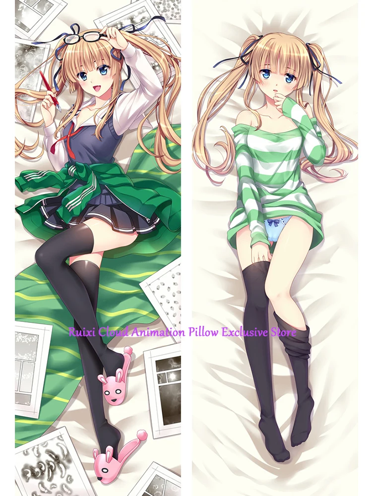 

Dakimakura Anime Pillow Cover Sawamura Spencer Eriri Double Sided Print 2Way Cushion Bedding Gifts