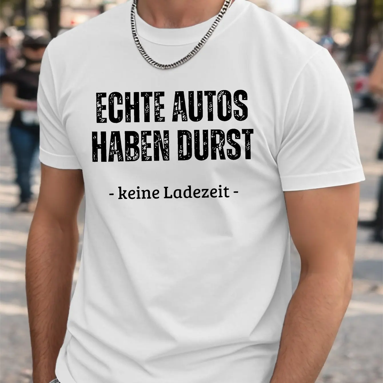 Men's Funny German Car Summer Fashion T-Shirt 