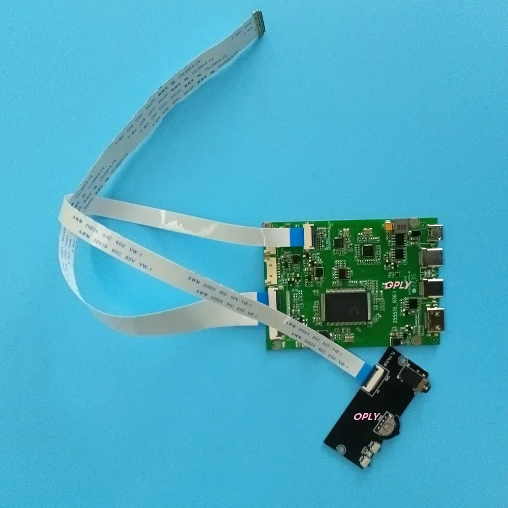 

EDP Controller board Mini HDMI-compatible 2K for NV156FHM-N48 V8.2 NV156FHM-N48 V8.3 NV156FHM-N49 1920X1080 Type-c Micro USB LCD
