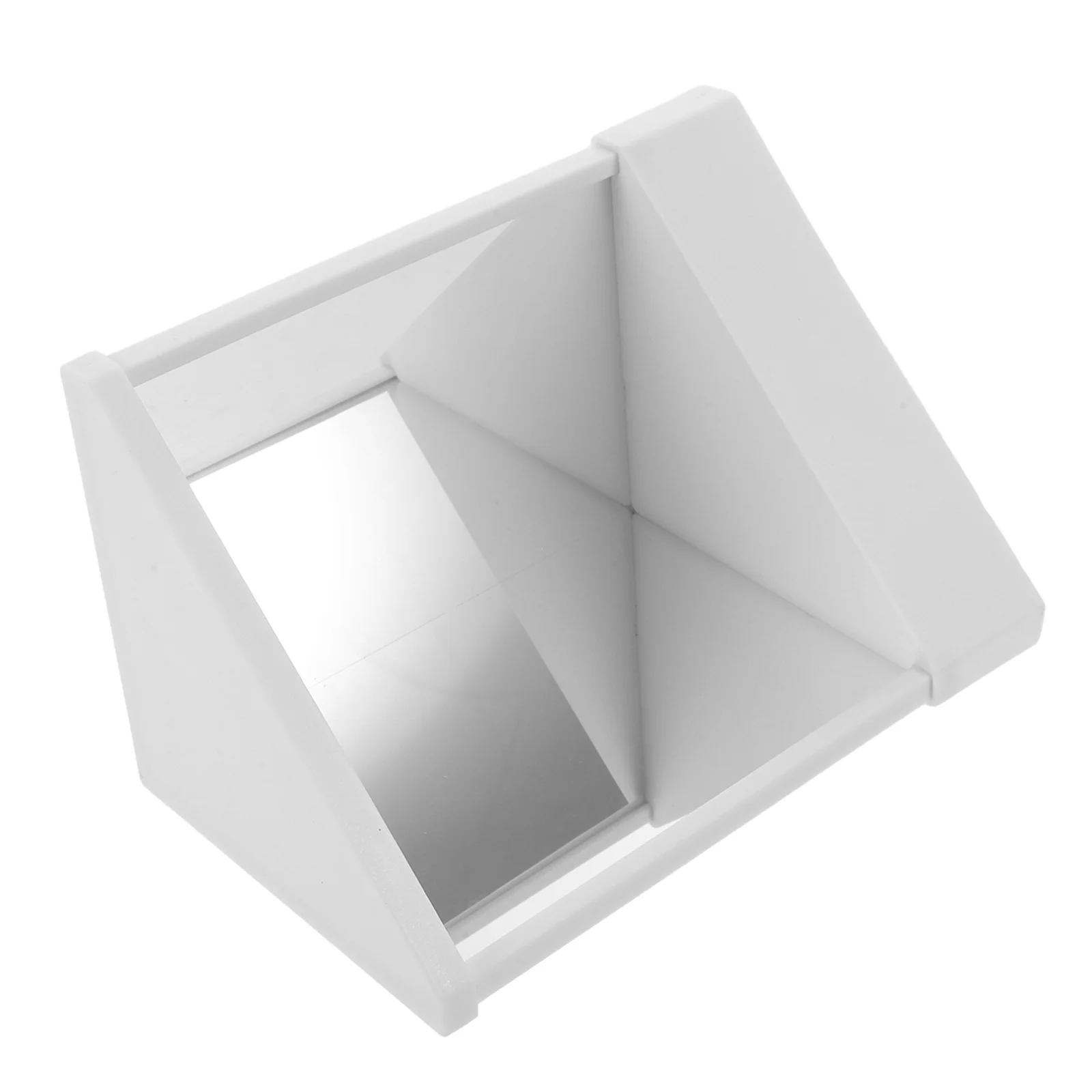 

Non-Distortion Mirror White True Reflection Makeup Mirror for Dressing Table Portable Travel Vanity Standing Mirrors