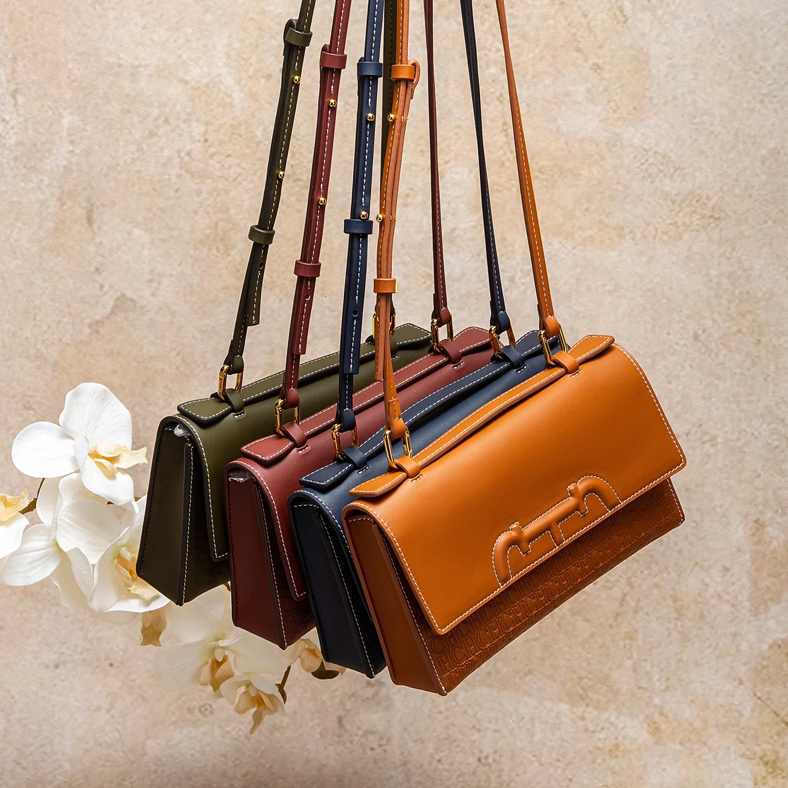 

Spring New Flip Organ Bag Women's Shoulder Bag Business Women's Handbag