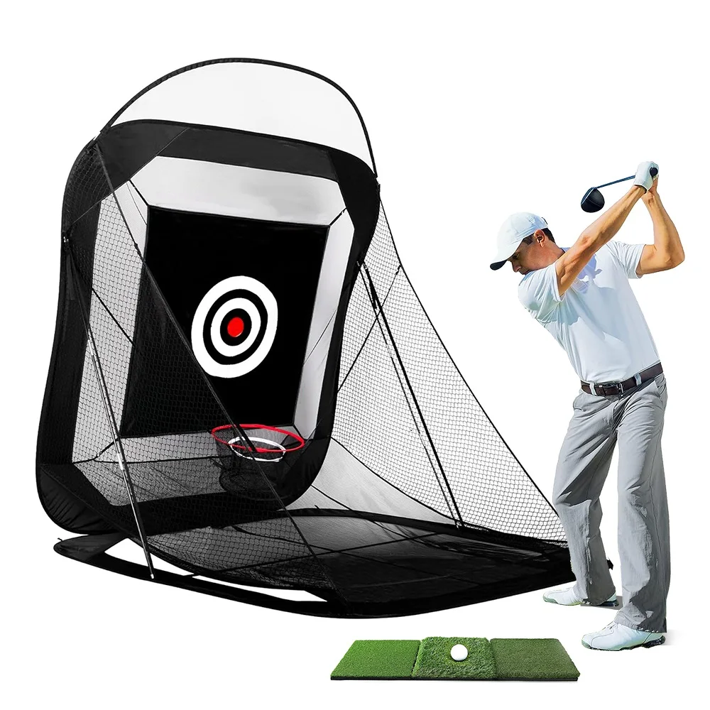 

Golf Practice Hitting Net for Heavy Duty Golf Practice Nets for Garage Driving,Portable Golf Swing Range Net for Any Golfer 2025