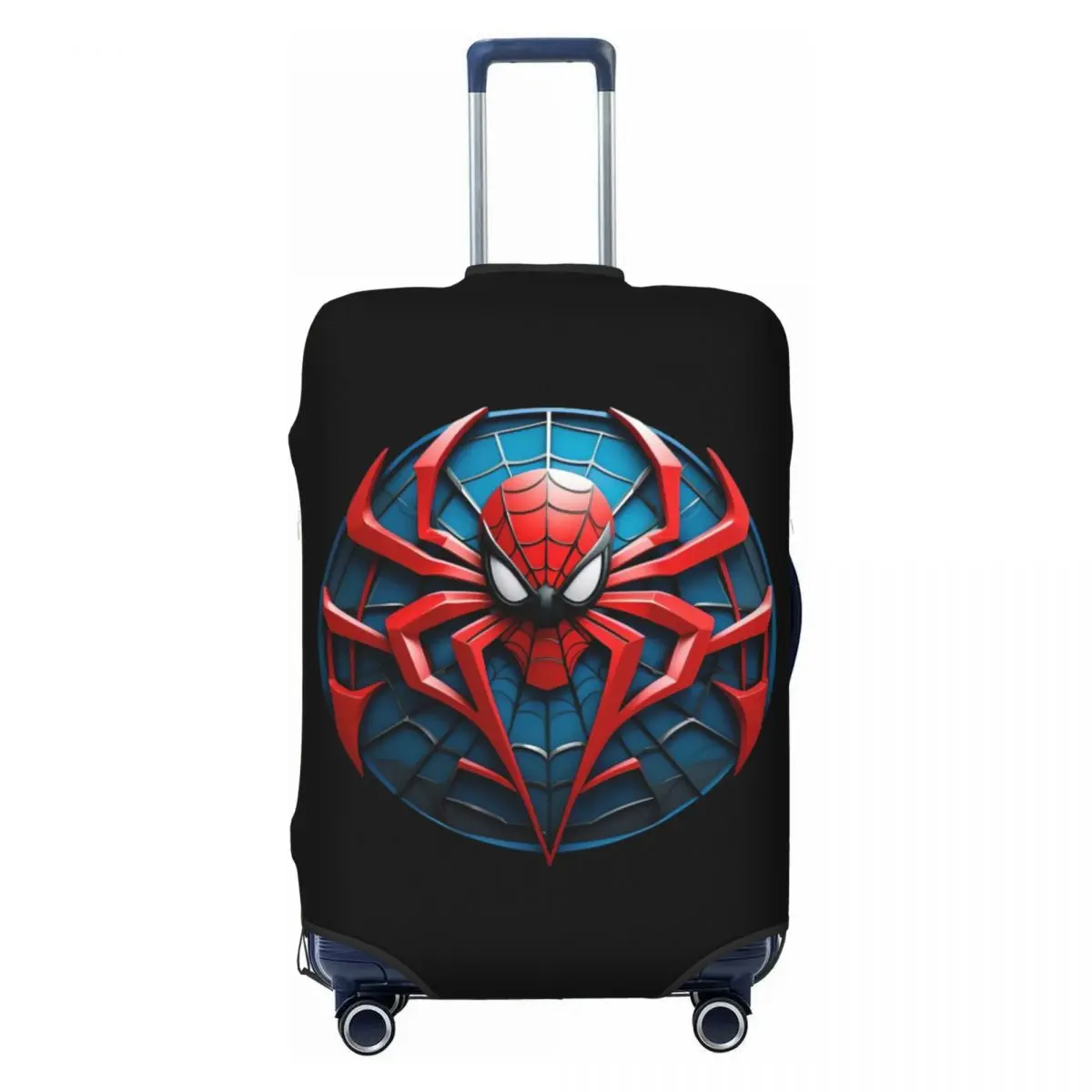 

Custom Spider Man Cartoon Superhero Travel Luggage Cover Elastic Suitcase Cover Protector Fit 18-32 Inch