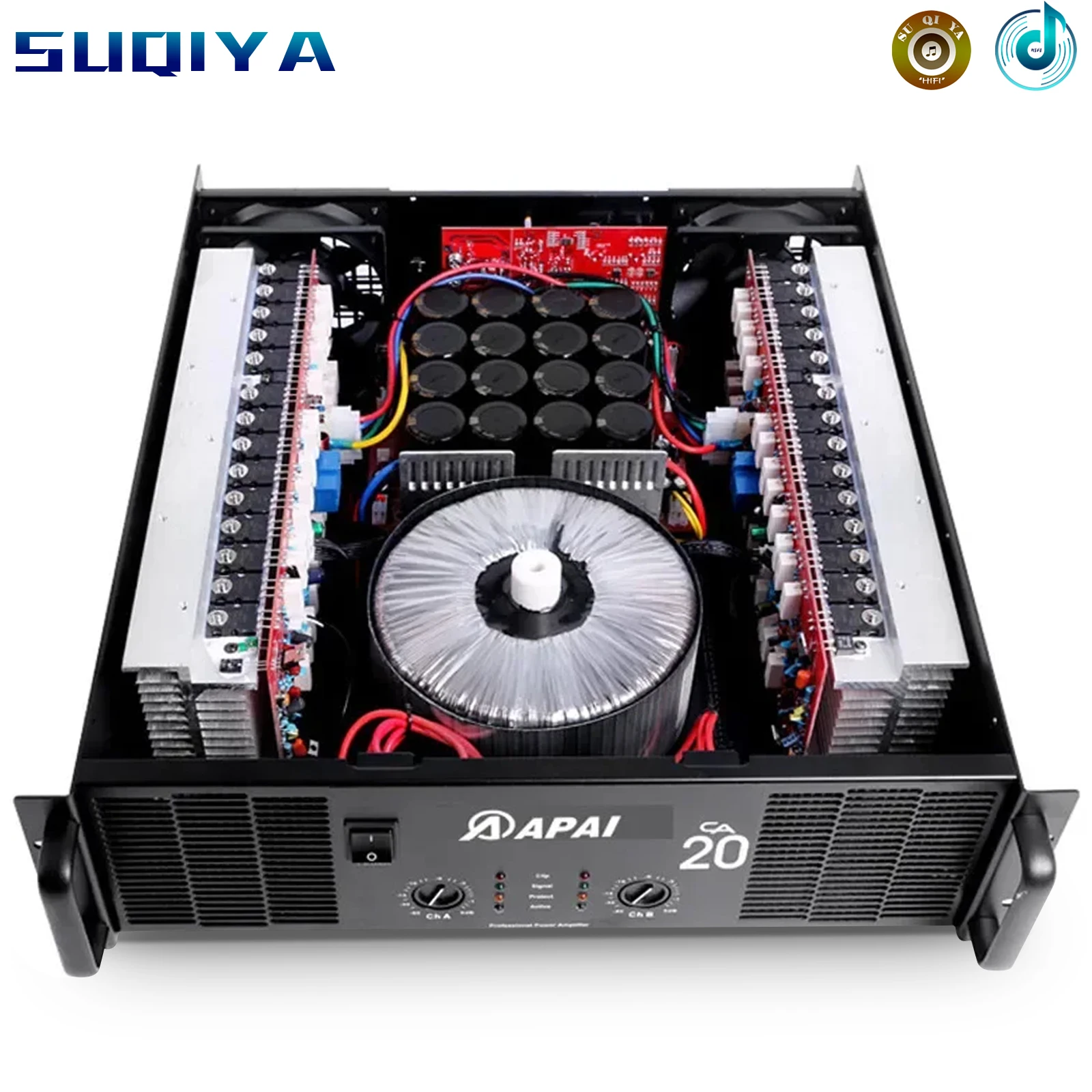 

CA68 3000W+3000W TTC5200 TTA1943 series professional household pure rear KTV conference outdoor stage performance amplifier