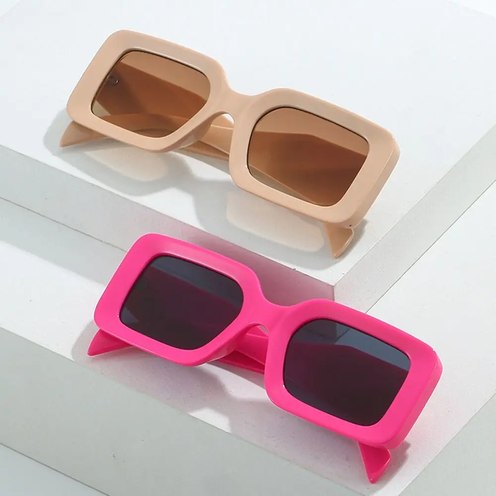 New Fashion Women Square Sunglasses Oversized Y2K Brand Design Sun Glasses Female Men Fashion Outdoor Cycling Eyewear UV400