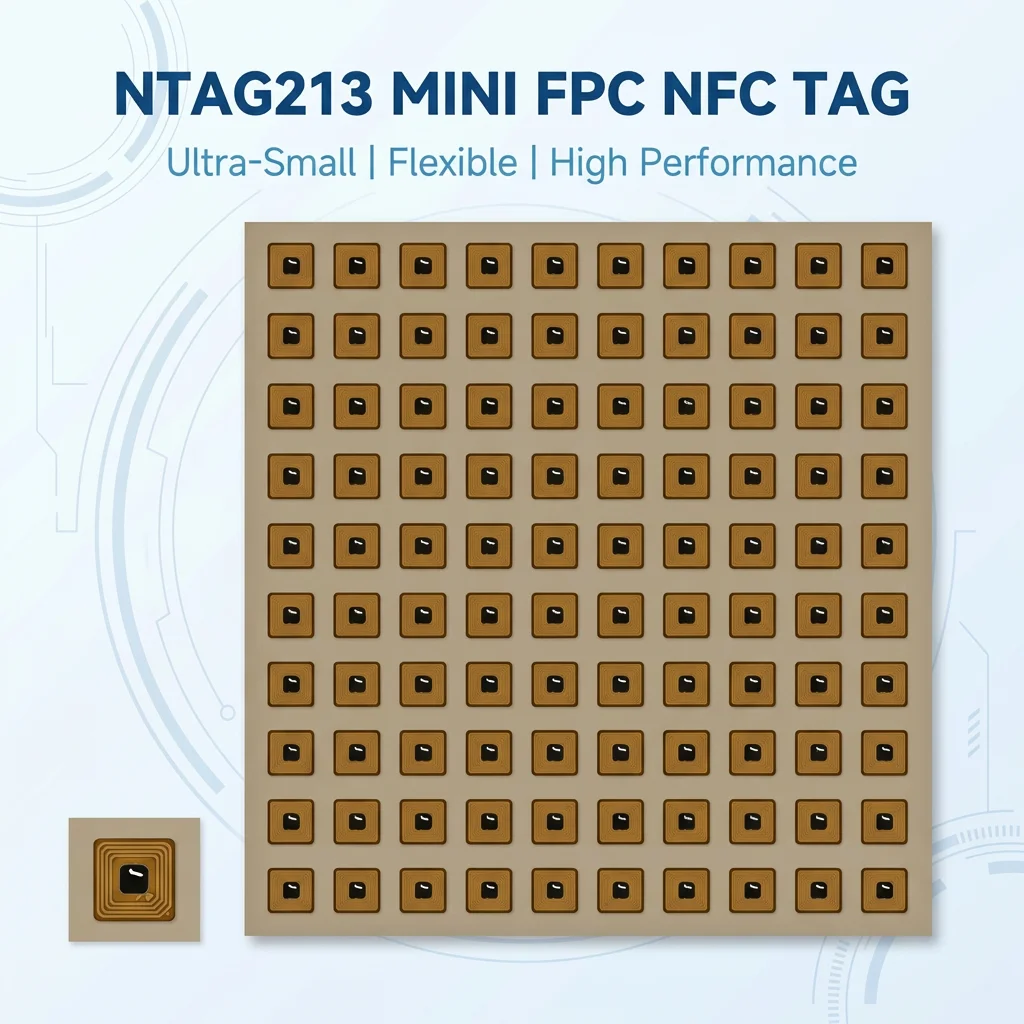 Mini Etiqueta NFC NTAG213 de 5 - Nfc Tag Programmable reseña y precio
