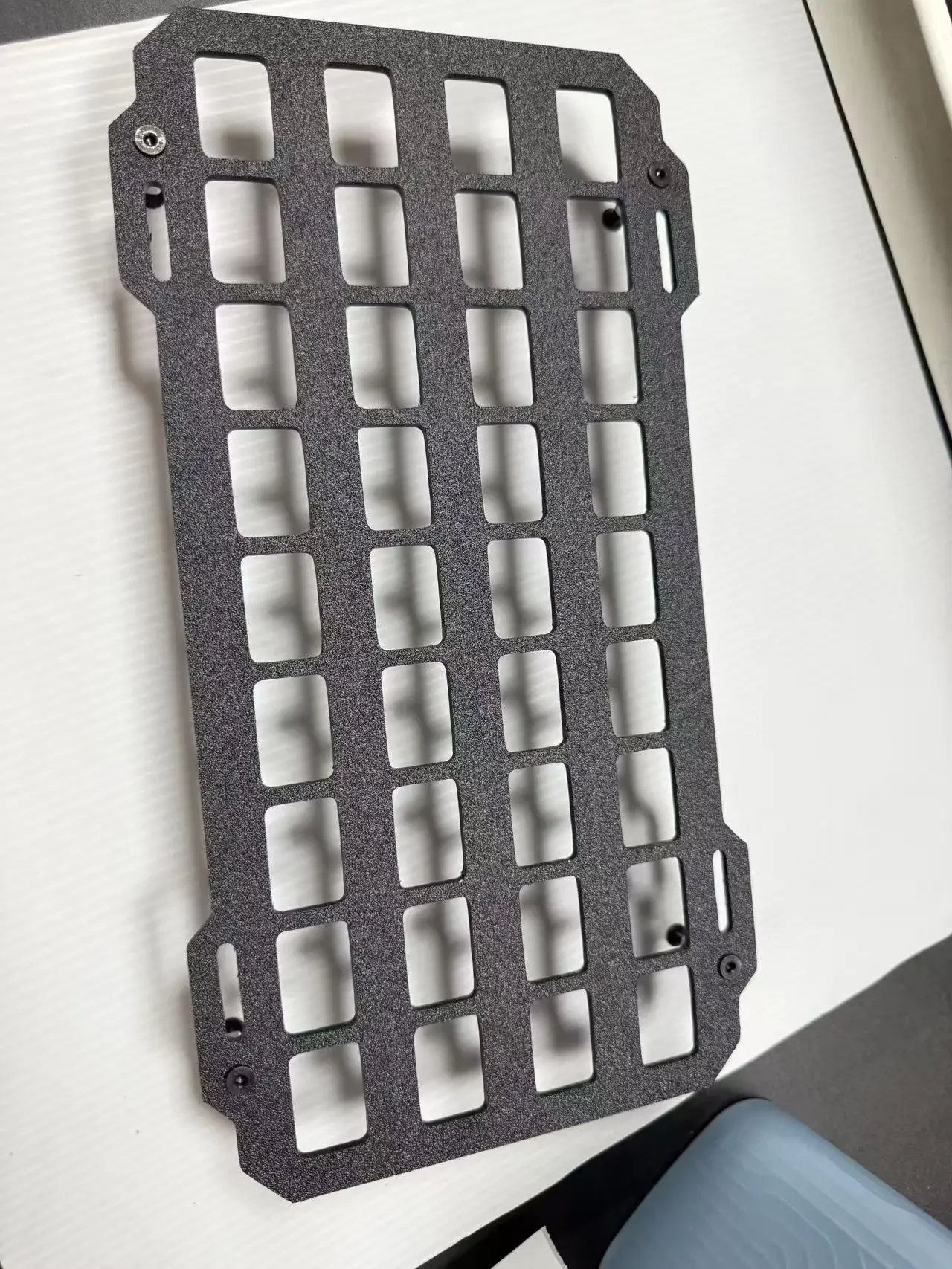 

Multifunctional Molle Motorcycle Panel For Back Seat Trunk Base Plastic Panel DIY Waterproof Tactical Side Box Organizer