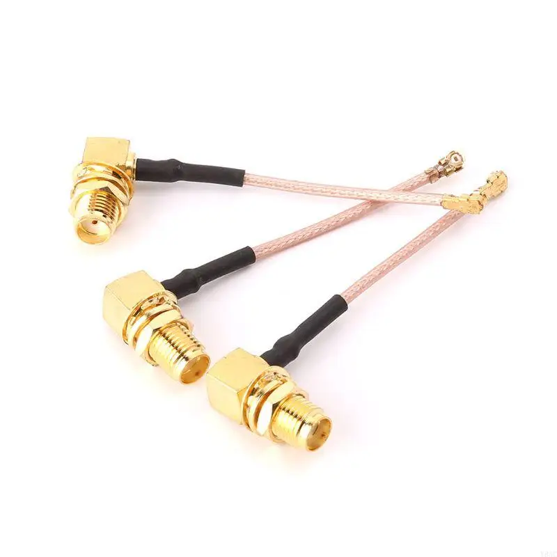 Y8AC 5pcs SMA Female To Ufl/IPX/IPEX RF Coaxial Adapter RG178 Pigtail Cab