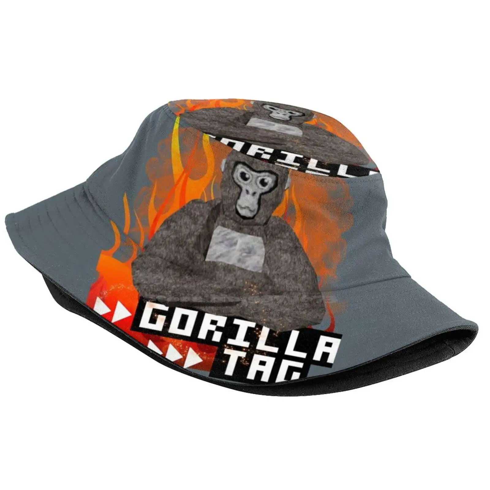 Gorilla Tag - Gorilla Tag Pfp Maker Classic Sun Cap Fisherman Hat Bucket Hats Blue Gorilla Gorilla Tag Color Mod Lava Monke