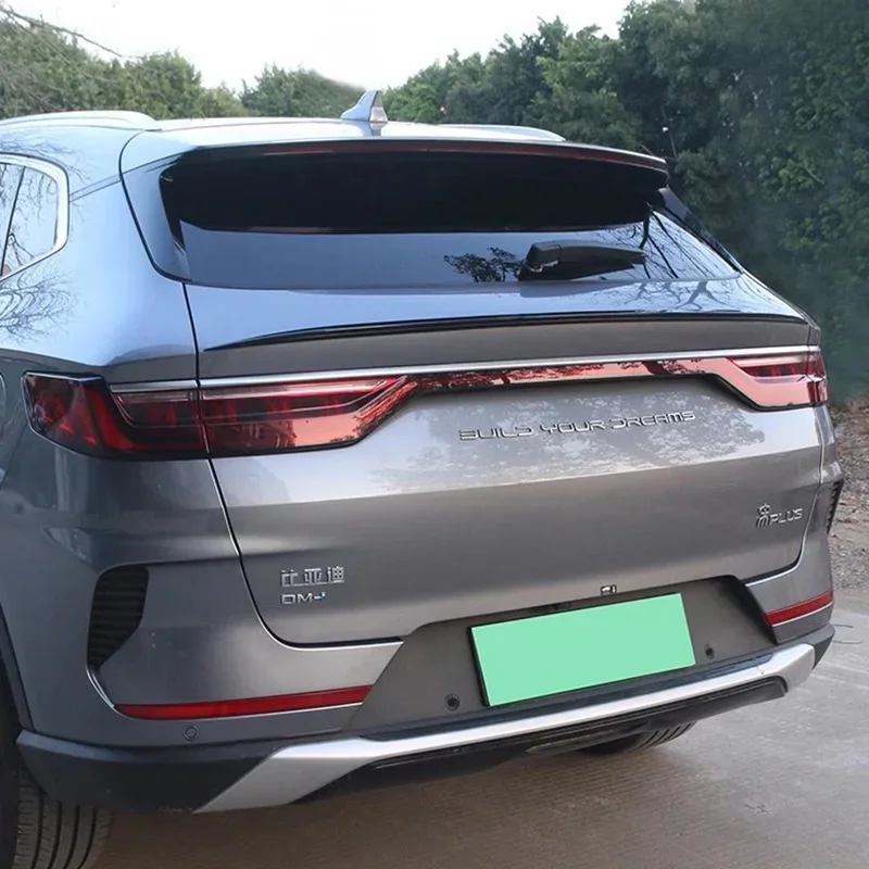 New Spoiler For BYD Song Plus Seal U 2021-2022 2023 Top Center Wing Trunk Spoiler Top Wing Trunk Decoration Fixed Wind Wing