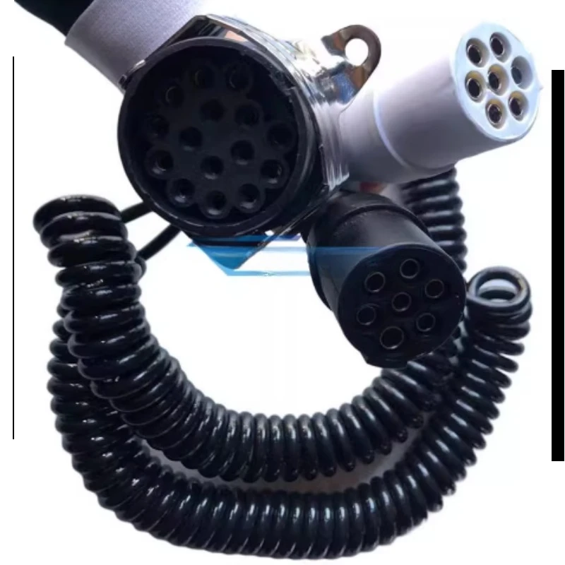 

Подходит для Sca nia Truck Trailer Cable Шнур питания ABS-кабель SCA NIA Универсальный соединительный кабель 15 ядер 7 ядер