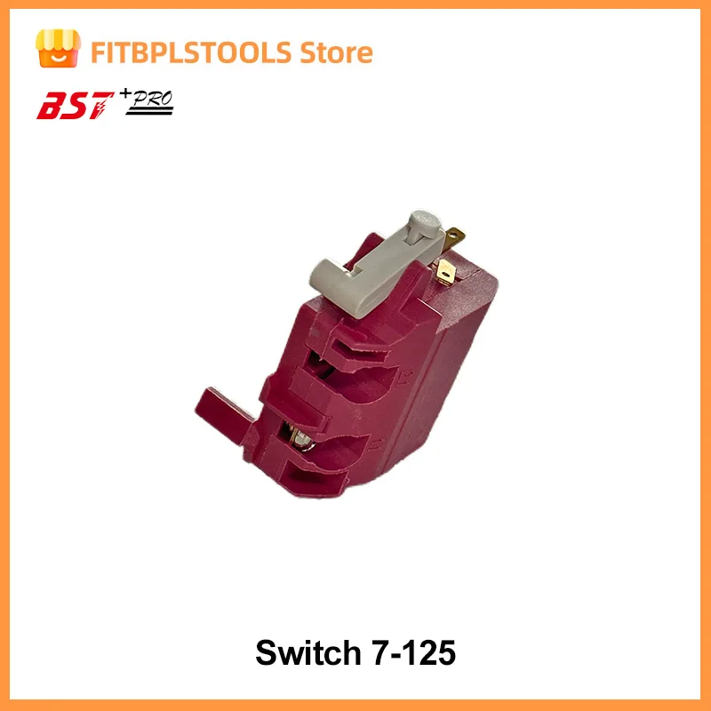 Interruptor de botão de gatilho para moedor de ângulo Bosch GWS7-125, acessórios de ferramentas elétricas