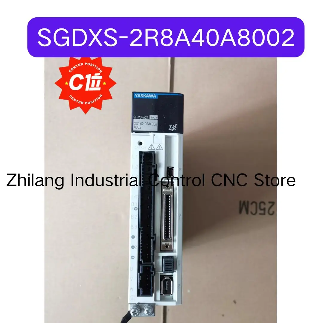 

Used SGDXS-R8A40A8002 servo drive 400W Test OK Fast Shipping