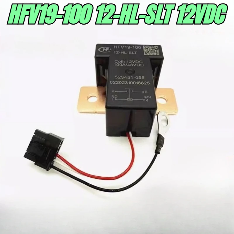 

（Brand New Original）1pcs/lot 100% original genuine relay:HFV19-100 12-HL-SLT 12VDC 100A/48VDC